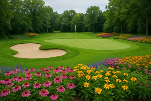 flower_golf_course