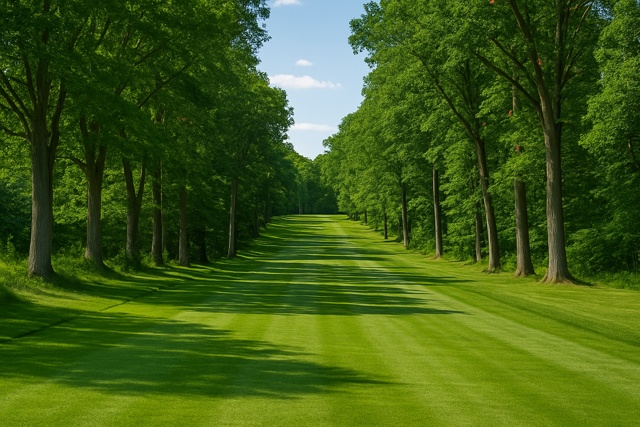 tree fairway view