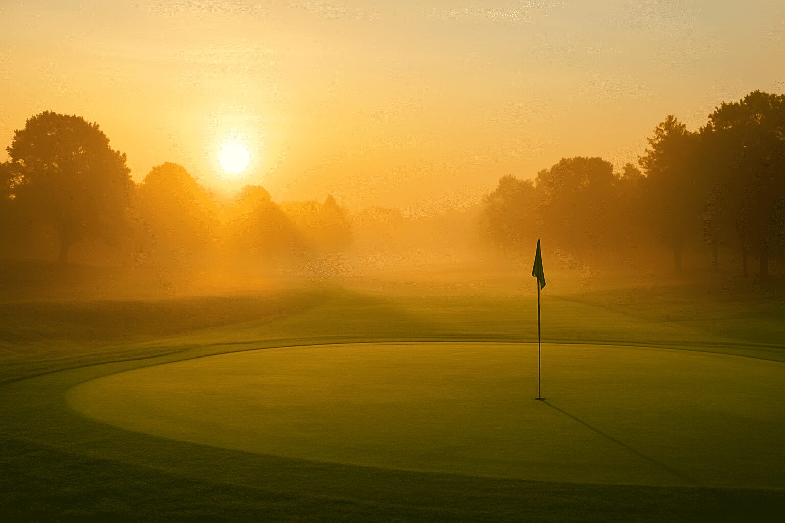 early-morning-golfcourse